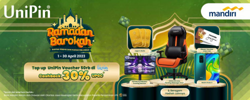 Ramadan Barokah dari UniPin dan Livin by Mandiri